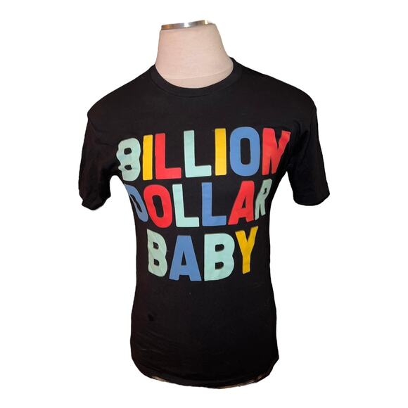 Billion Dollar Baby Graphic T-Shirt Crew Neck Size Medium - Picture 1 of 5